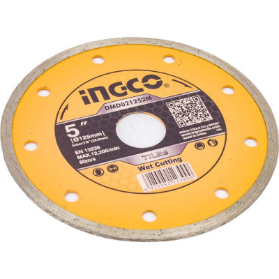 Сплошной алмазный диск INGCO DMD021252M