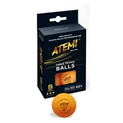 Мячи для настольного тенниса ATEMI 3* 00000105895