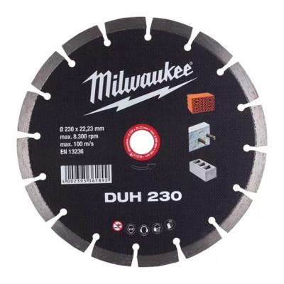 Алмазный диск Milwaukee DUH 4932478710