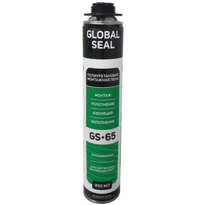 Профессиональная монтажная пена GlobalSeal GS-65 Gold 3651919