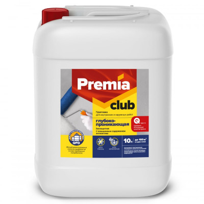 Глубокопроникающая грунтовка Premia Club CLUB О03922