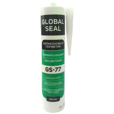 Универсальный силиконовый герметик GlobalSeal GS-77 3770011
