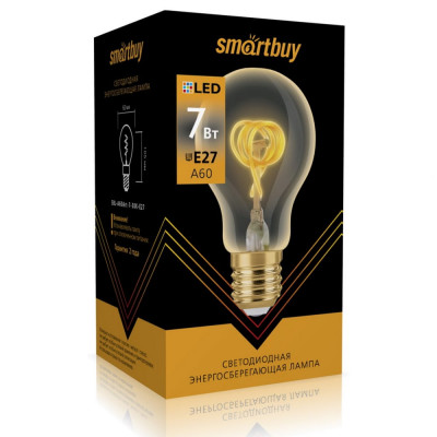 Светодиодная лампа Smartbuy SBL-A60Art-7-30K-E27