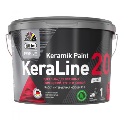 Краска Dufa Premium ВД KeraLine 20 МП00-006526