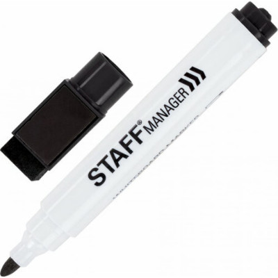 Стираемый маркер для белой доски Staff Manager 152002