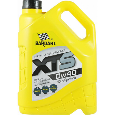 Синтетическое моторное масло BARDAHL XTS 0W40 36143