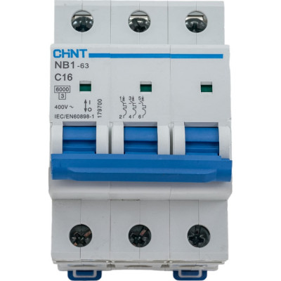 Автоматический выключатель CHINT NB1-63 179700