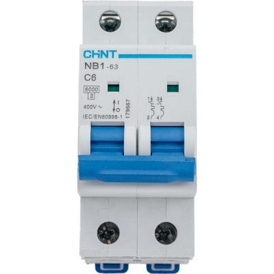 Автоматический выключатель CHINT NB1-63 179667