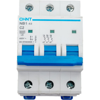 Автоматический выключатель CHINT NB1-63 179701