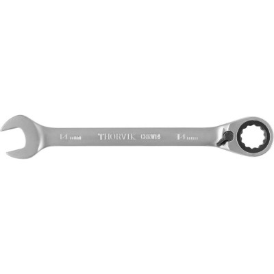 Комбинированный трещоточный гаечный ключ THORVIK CRRW14 53493