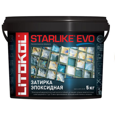Эпоксидный состав для укладки и затирки мозаики LITOKOL STARLIKE EVO S.205 TRAVERTINO 485230004