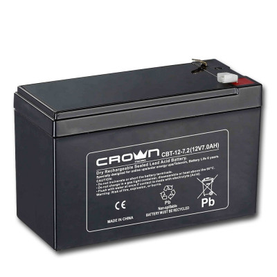 Аккумулятор CROWN MICRO CBT-12-7.2 CM000001677