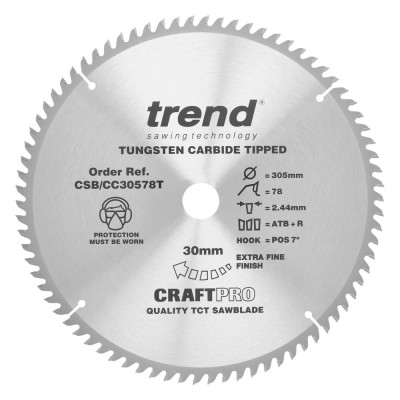 Пильный диск Trend CSB/CC30578T
