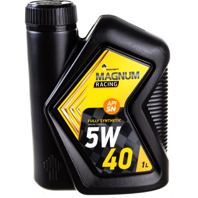Синтетическое моторное масло Роснефть Magnum Racing 5W-40 (РНПК) SN/A3/B4 40801632