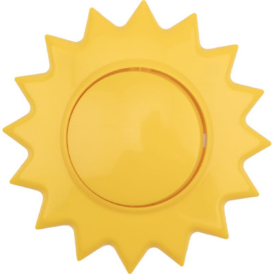 Одноклавишный выключатель KRANZ Солнце KR-78-0617