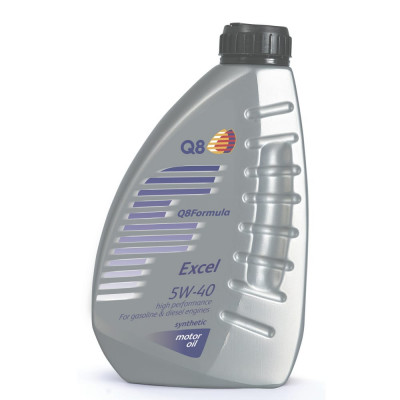 Синтетическое моторное масло Q8 Oils Formula EXCEL 5W-40 101107201751