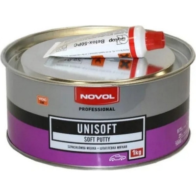Мягкая шпатлевка NOVOL UNISOFT X6120461