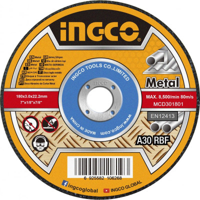 Отрезной круг INGCO Metal MCD301801
