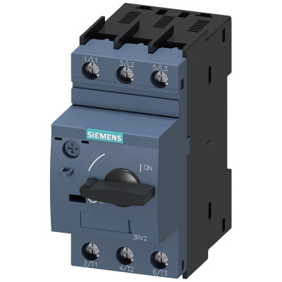 Автоматический выключатель для защиты электродвигателя Siemens 3RV20214PA10