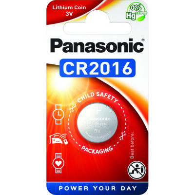 Элемент питания Panasonic Power Cells CR2016 B1 5895