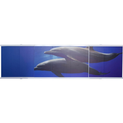 Экран под ванну Лидер Дельфины