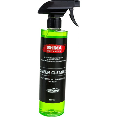 Очиститель битумных пятен SHIMA DETAILER GREEN CLEANER 4603740920032