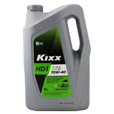 Синтетическое моторное масло KIXX HD1 10W40 L2061360E1
