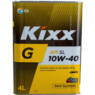 Полусинтетическое моторное масло KIXX G SL/CF 10W40 L531644TE1