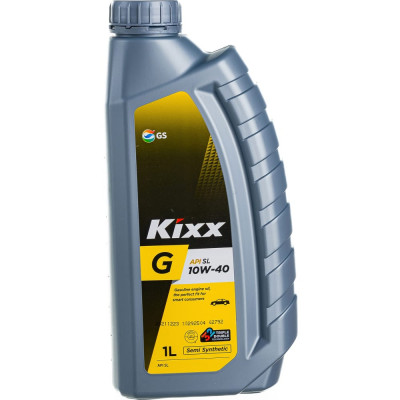 Полусинтетическое моторное масло KIXX G SL/CF 10W40 L5316AL1E1
