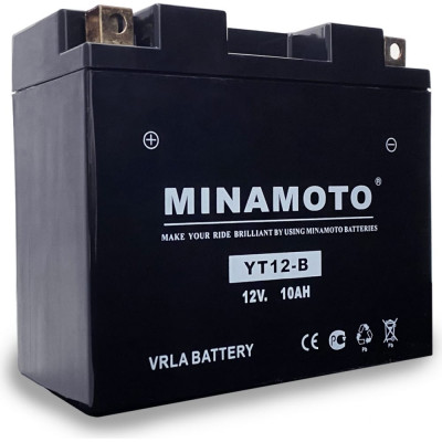 Аккумулятор для мотоцикла MINAMOTO YT12-B 7519