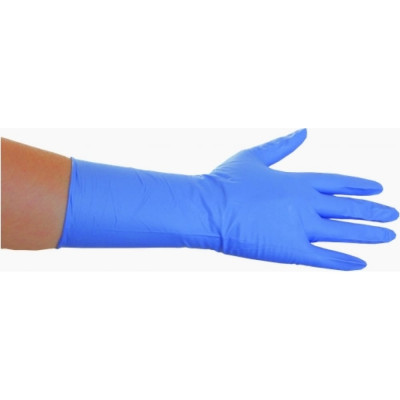 Нитриловые перчатки EcoLat Long Cuff 3150/M