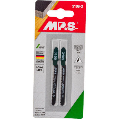 Пилки для древесины и пластмассы MPS 3109-2