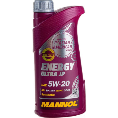 Синтетическое моторное масло MANNOL ENERGY ULTRA JP 5W20 4000