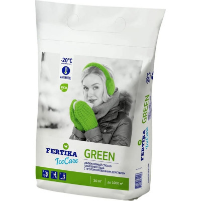 Антигололедный реагент Fertika Icecare Green 4620005611030