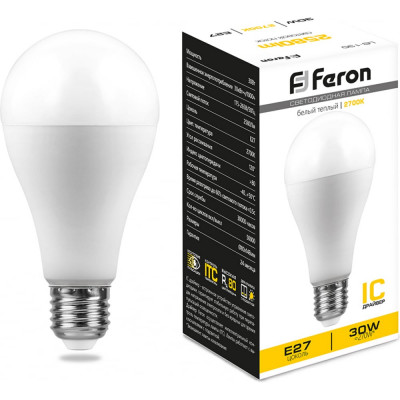 Светодиодная лампа FERON LB-130 Шар 38194
