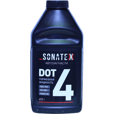 Тормозная жидкость Sonatex DOT4 102643