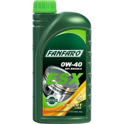 Синтетическое моторное масло Fanfaro ESX 0w-40 FF6711-1
