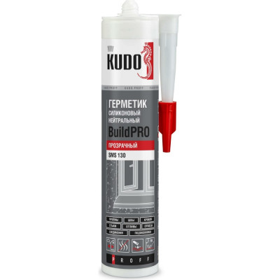 Нейтральный силиконовый герметик KUDO PROFF SMS-130