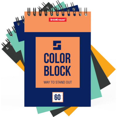 Блокнот ErichKrause Color Block 49683