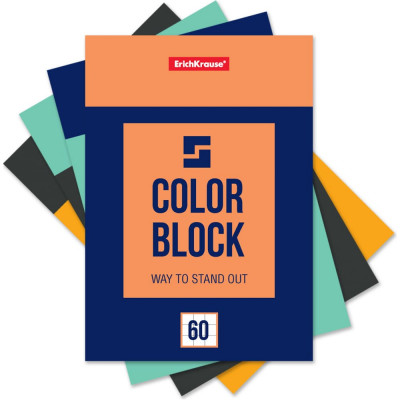Блокнот ErichKrause Color Block 49686