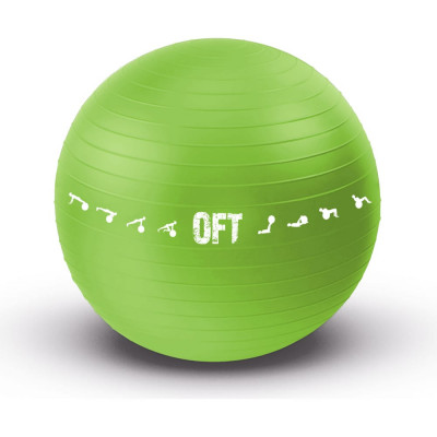 Гимнастический мяч для коммерческого использования Original FitTools FT-GBPRO-65GN