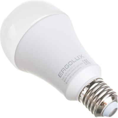 Светодиодная лампа Ergolux LED-A70-35W-E27-4K ЛОН 14231