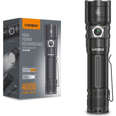 Портативный светодиодный фонарик Videx VLF-A406