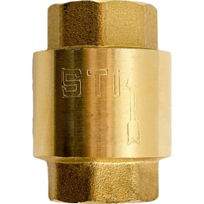 Пружинный латунный обратный клапан STI D100-01357