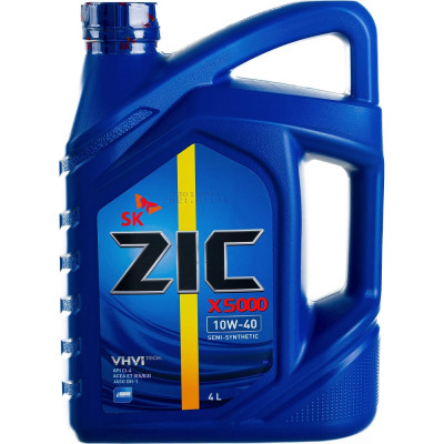 Моторное масло zic X5000 10W-40 162658