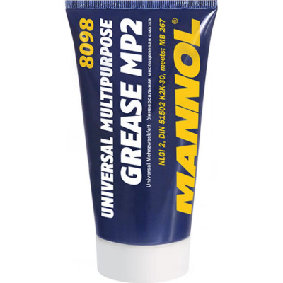 Густая многоцелевая смазка MANNOL MP-2 Universal Multipurpose Grease MP2 2432