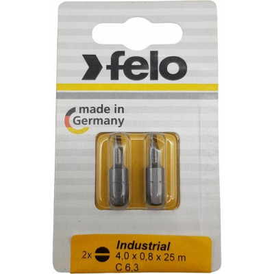 Плоская шлицевая бита Felo Industrial 02041036