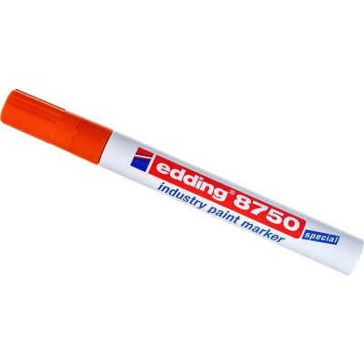 Промышленный лаковый маркер для жирной и пыльной поверхности EDDING E-8750#6