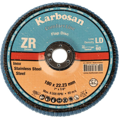 Лепестковый диск Karbosan INOX 82740