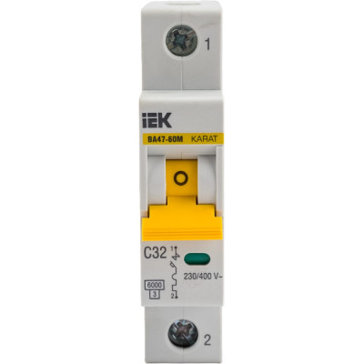 Автоматический выключатель IEK ВА47-60M MVA31-1-032-C